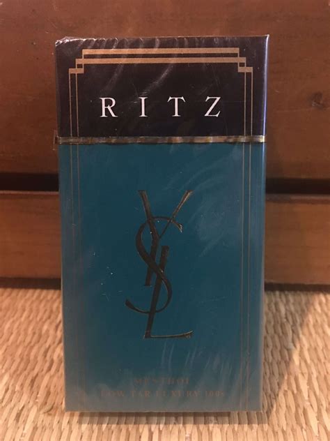 YSL (design 1) Ritz (Menthol) ( hard box cigarettes )